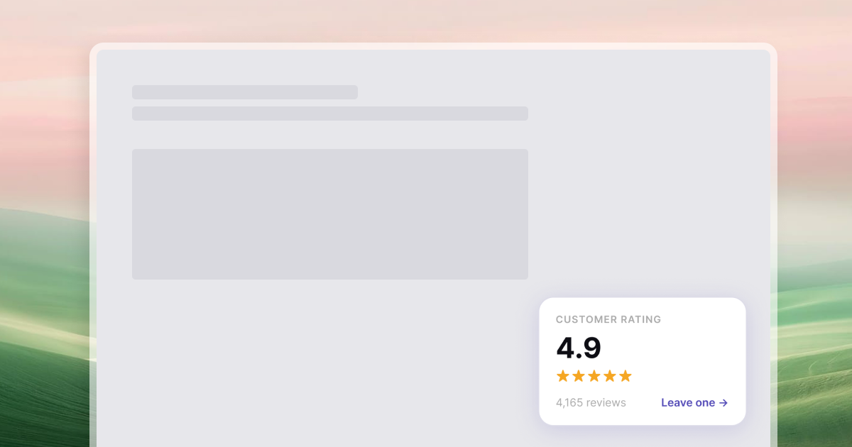 Featured Ratings screenshot